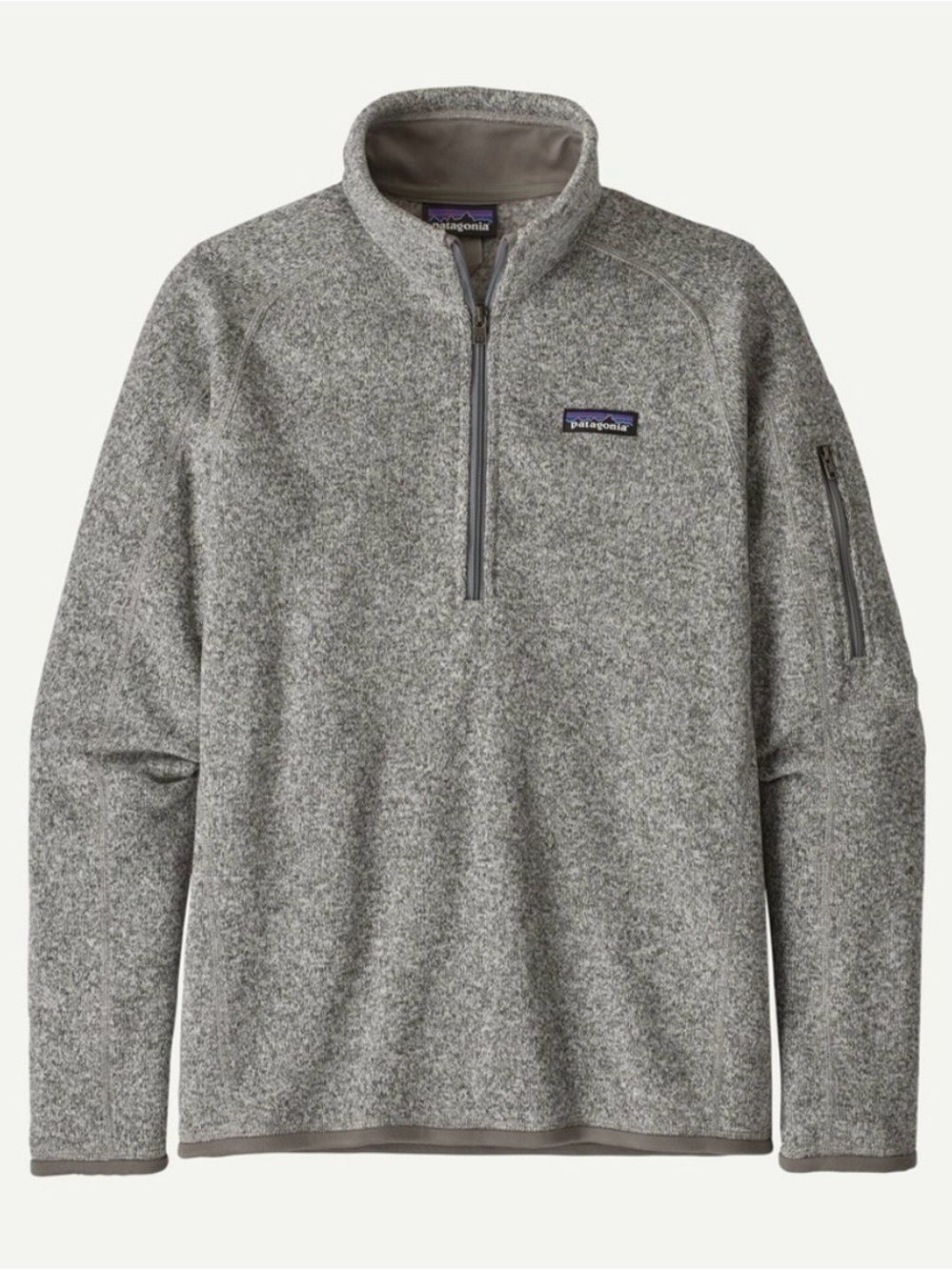 Patagonia Women’s Half-Zip Fleece Pullover Better Sweater Small Grey Gorpcore